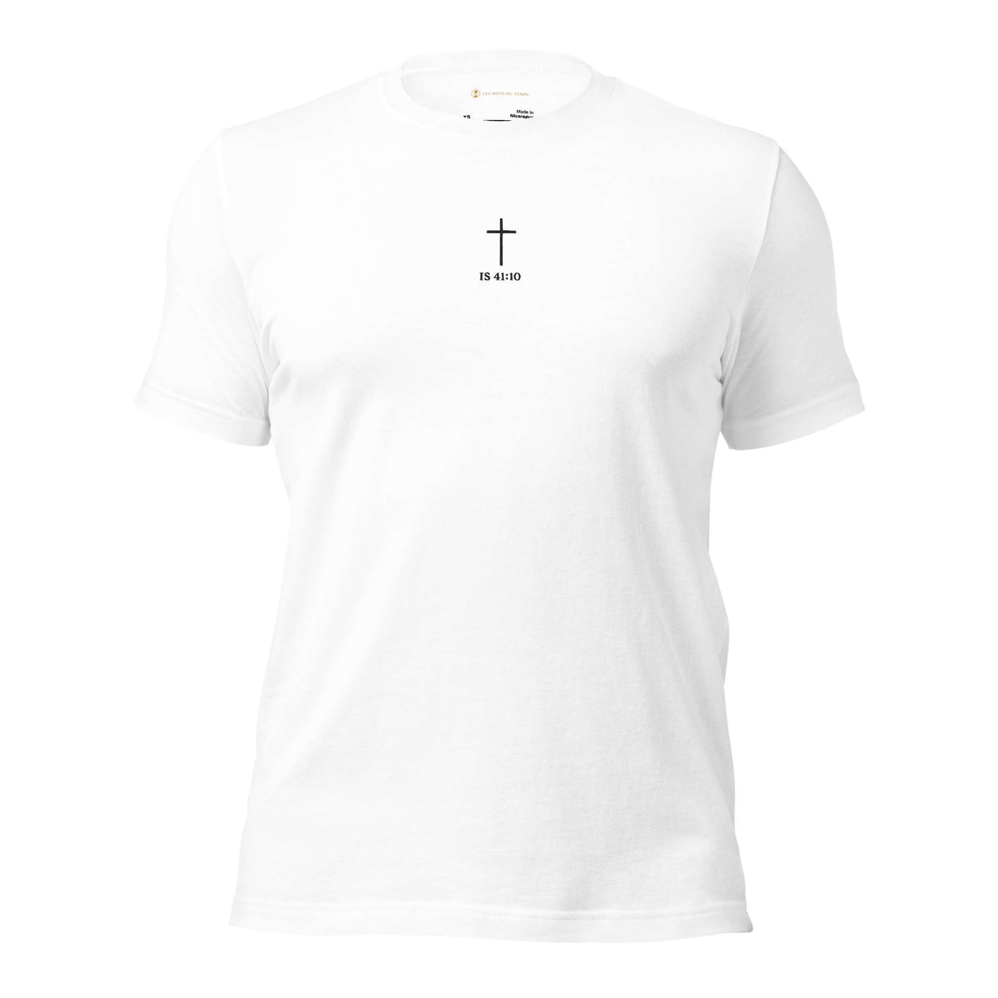 T-shirt Chrétien Brodé – Isaïe 41:10 – Image 3