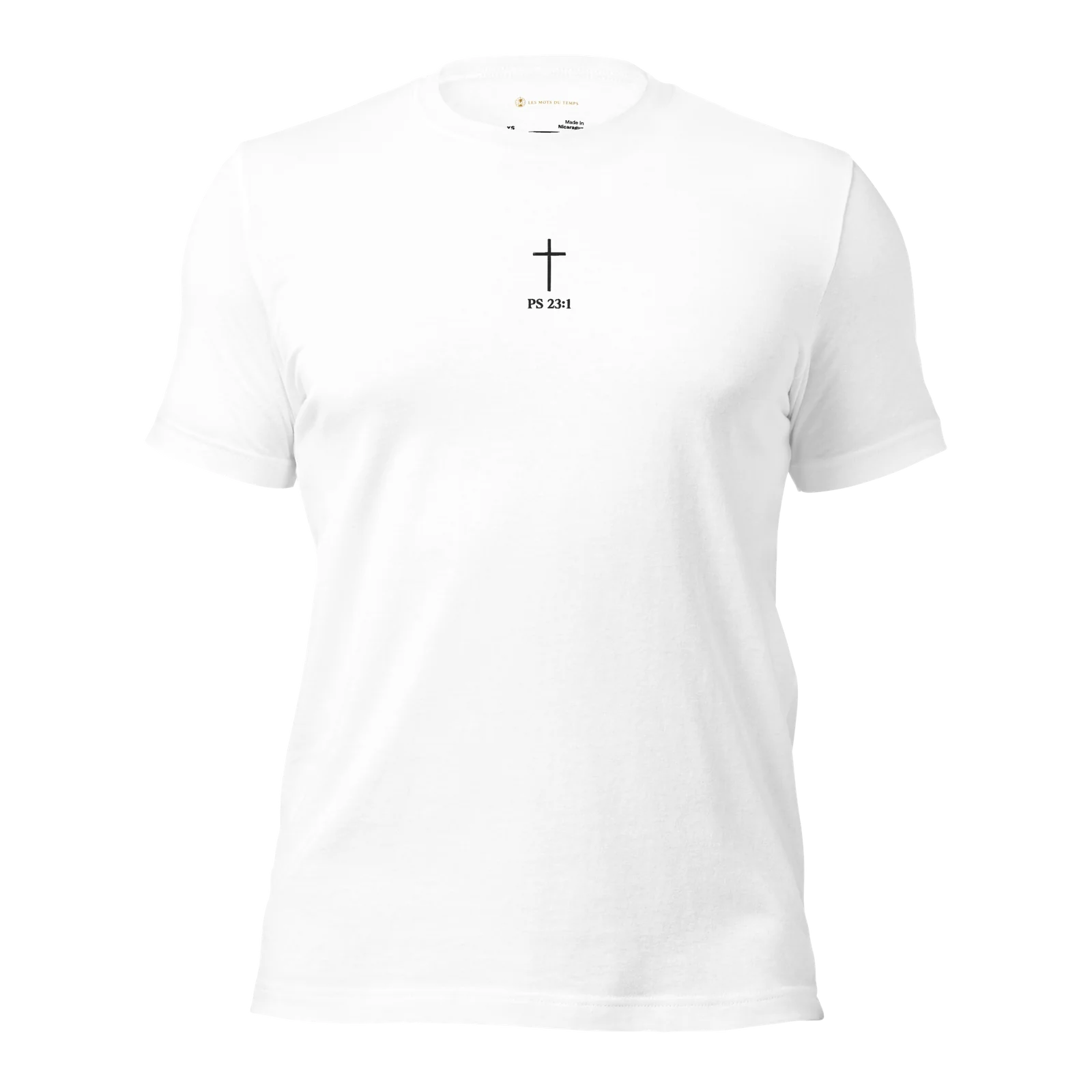T-shirt Chrétien Brodé – Psaume 23:1 – Image 3