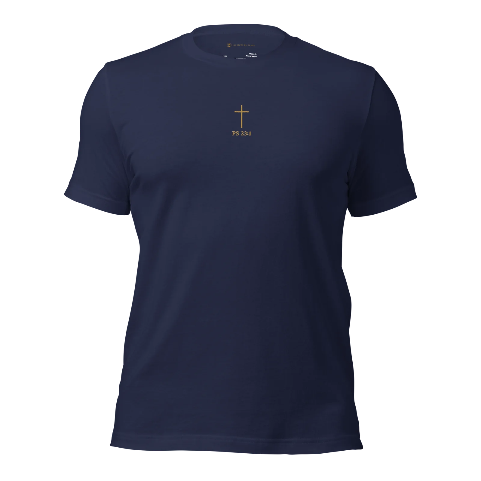 T-shirt Chrétien Brodé – Psaume 23:1 – Image 2