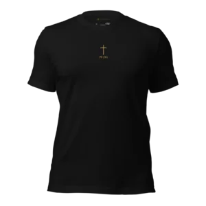 T-shirt Chrétien Brodé – Psaume 23:1