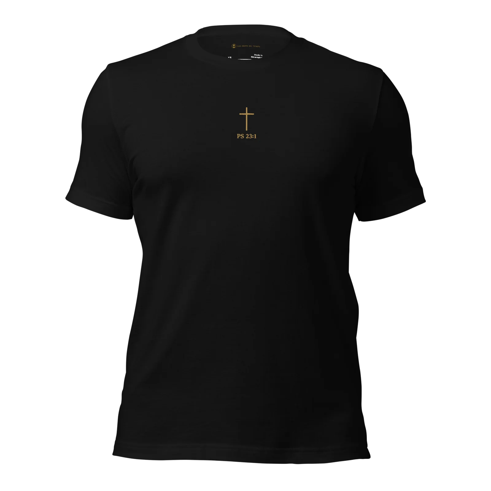 T-shirt Chrétien Brodé – Psaume 23:1